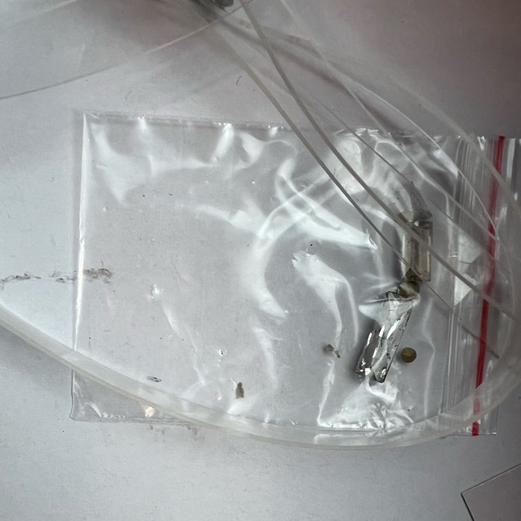 Wetkiss Women's Transparent Heel 4” Crystal Rhinestone Pointed Toe Size 9.5 - Picture 3 of 8